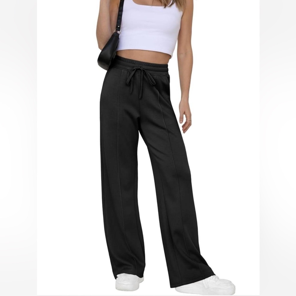 Black Women's Drawstring Pants
